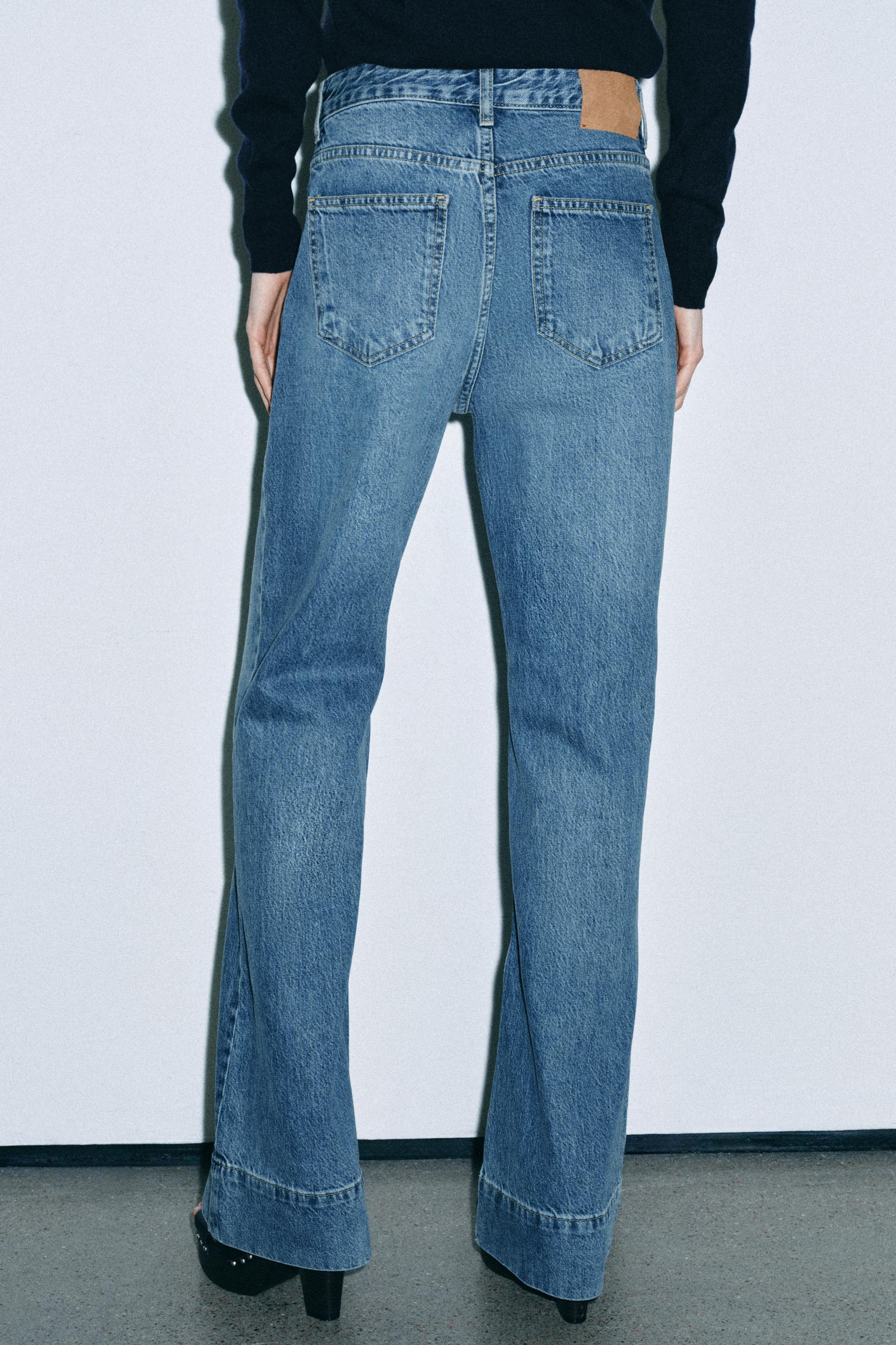 JEAN ZW COLLECTION FLARE TAILLE HAUTE À POCHES